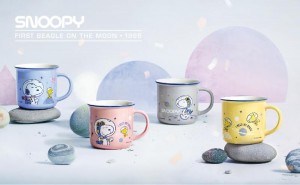 Snoopy 小星球 仿搪瓷馬克杯