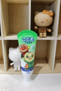 日本 Lion獅王～麵包超人兒童牙膏(蜜瓜味) 2支