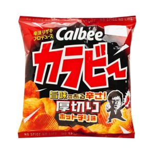 Calbee卡樂B～厚切辛辣味薯片